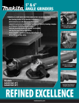 Makita GA6010Z (6'') User's Manual