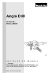 Makita DA6300 User's Manual