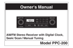 Magnadyne PPC-200 User's Manual