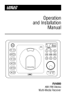 Magnadyne RV4000 User's Manual