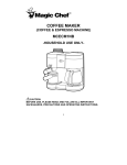 Magic Chef MCECM1NB User's Manual