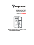 Magic Chef MCBR415S User's Manual