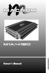 Macrom M1A.4150 User's Manual