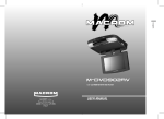 Macrom M-DVD902RV User's Manual