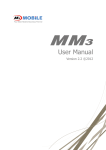 M3 Mobile MM3 User's Manual
