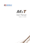 M3 Mobile M3 T User's Manual