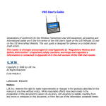 LXE E-EB-VX6UG-E User's Manual