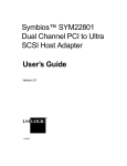 LSI SYM22801 User's Manual