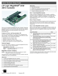 LSI SCSI 320-2 Controller User's Manual