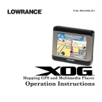 Lowrance electronic Mapping GPS and Multimedia Player User's Manual