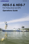 Lowrance electronic HDS-5 User's Manual