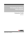 LOREX Technology Surveillance Systems User's Manual