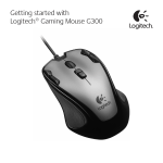 Logitech Gaming G300 User's Manual