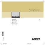 Loewe 32HD/DR+ User's Manual