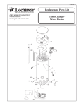 Lochinvar TurboCharger User's Manual