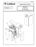 Lochinvar Knight XL kb 800 User's Manual
