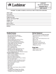 Lochinvar KBN-SUB-09 User's Manual