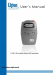 Listen Technologies LT-700-150 User's Manual