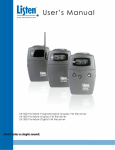 Listen Technologies LR-300 User's Manual