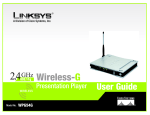 Linksys WPG54G User's Manual