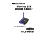 Linksys NULL WUSB11 User's Manual