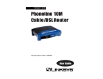 Linksys HomeLink HPPO200 User's Manual