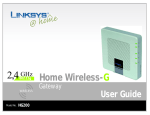 Linksys HG200 User's Manual