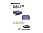 Linksys EPSX3 User's Manual