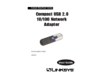 Linksys Compact USB 2.0 User's Manual