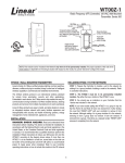 Linear wt00z-1 User's Manual