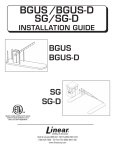 Linear BGUS User's Manual