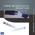 Lindy USB Bluetooth Adaptor User's Manual