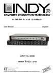 Lindy P16-IP User's Manual