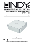 Lindy 42807v0 User's Manual