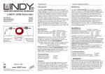 Lindy 42801 User's Manual
