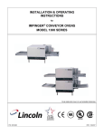 Lincoln 1300 User's Manual