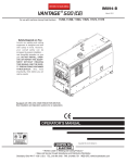 Lincoln Electric IM894-B User's Manual
