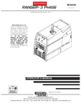 Lincoln Electric RANGER IM10030 User's Manual