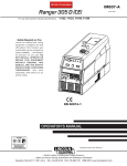 Lincoln Electric IM837-A User's Manual