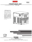 Lincoln Electric IM986 User's Manual