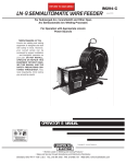 Lincoln Electric LN-9 User's Manual