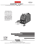 Lincoln Electric IMVERTEC IM738-A User's Manual