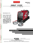 Lincoln Electric EAGLE SVM192-A User's Manual