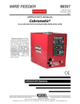 Lincoln Electric COBRAMATIC IM597 User's Manual