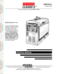 Lincoln Electric CLASSICII SVM125-A User's Manual