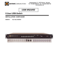 Lightwave Communications USB-Wizard User's Manual