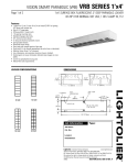 Lightolier Vision Smart Parabolic VRB Series User's Manual