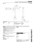 Lightolier Tangent FXT4P User's Manual
