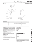 Lightolier Tangent FX16SC User's Manual