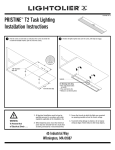 Lightolier T2 User's Manual